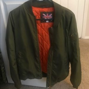 Bomber jacket army green